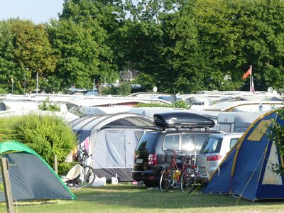 Zelten auf dem Campingplatz Lotsenhaus